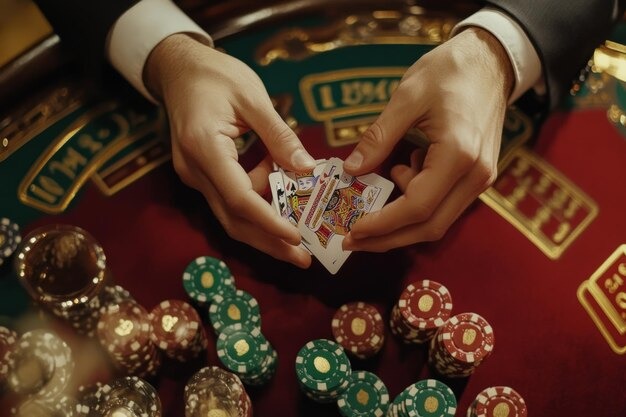 Andar Bahar card layout and payout table